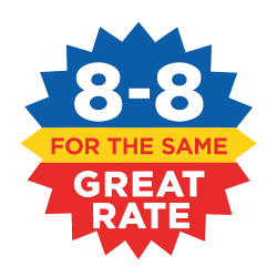 8-8 Great Rate